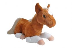 PELUCHE - CHEVAL BRUN GÉANT 30